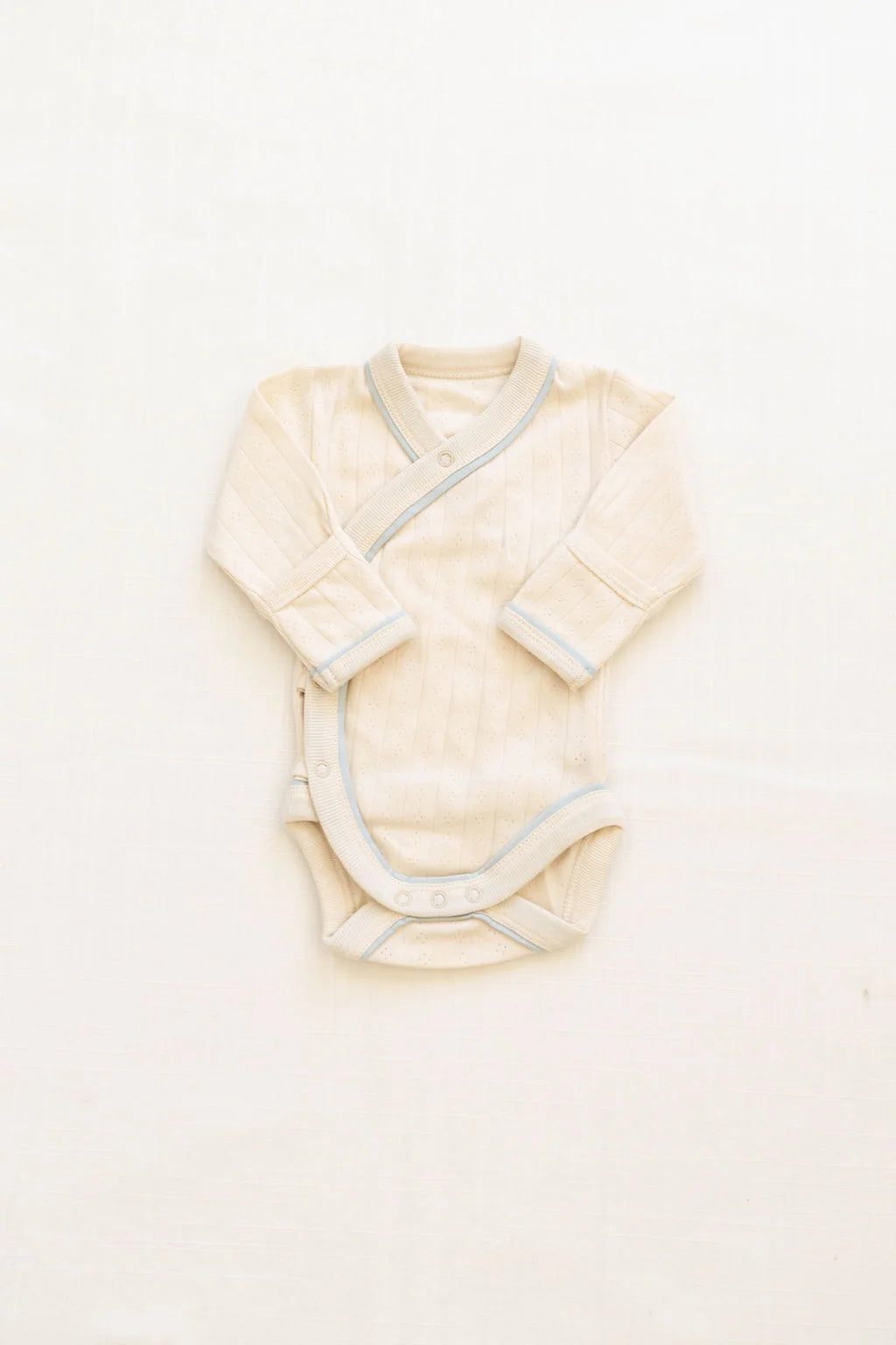 Milk and Powder Wrap Onesie + Pant Set
