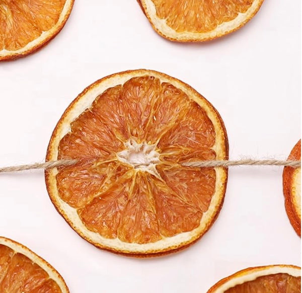 Real Orange Slices Garland