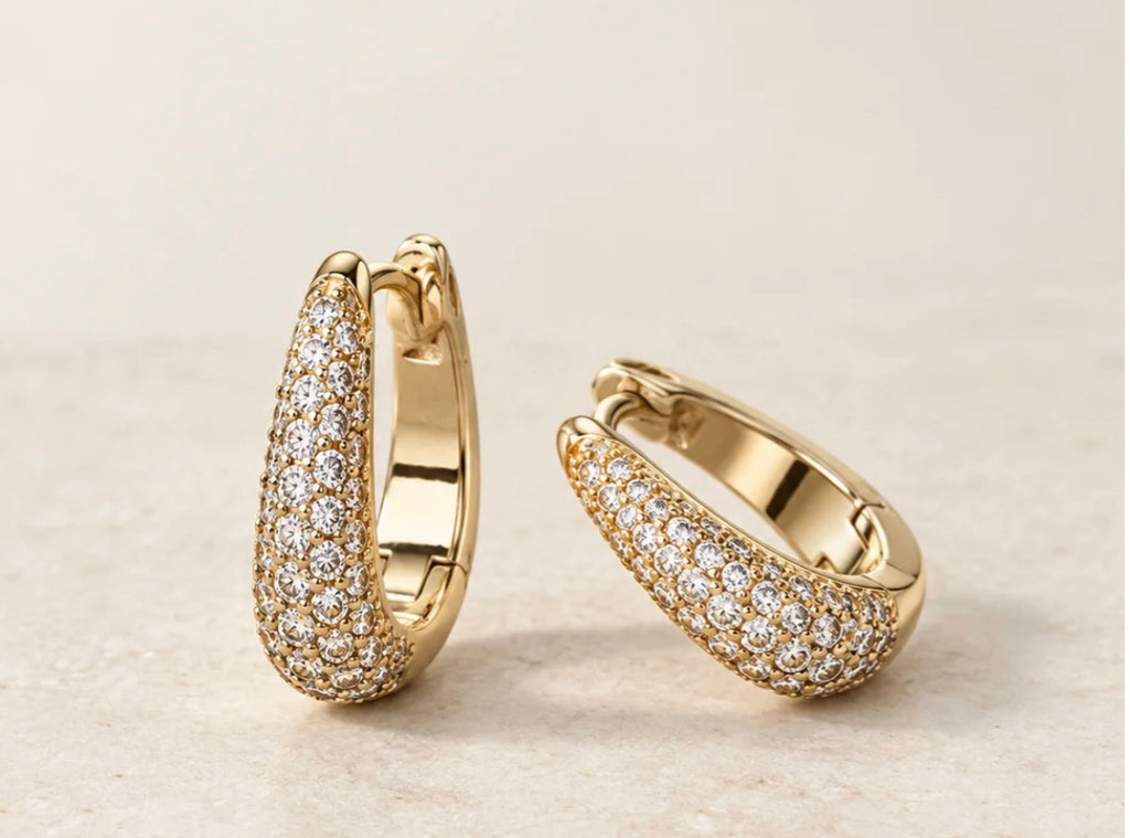 Solene Pave Huggies