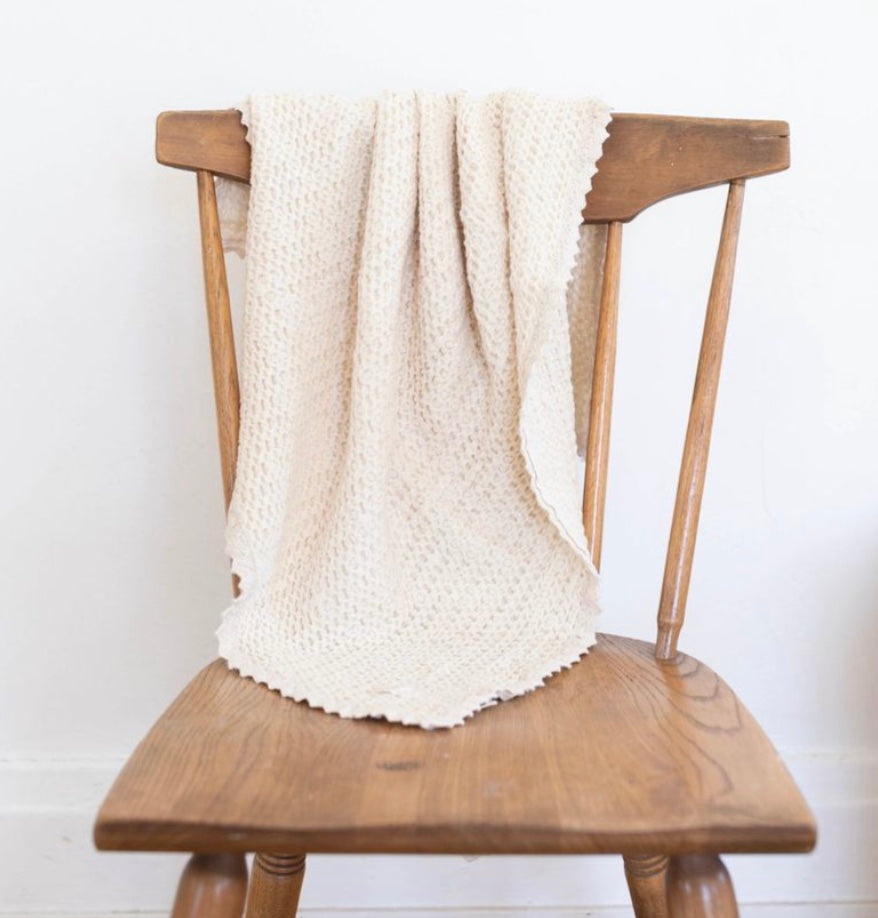 Waffle Baby Blanket
