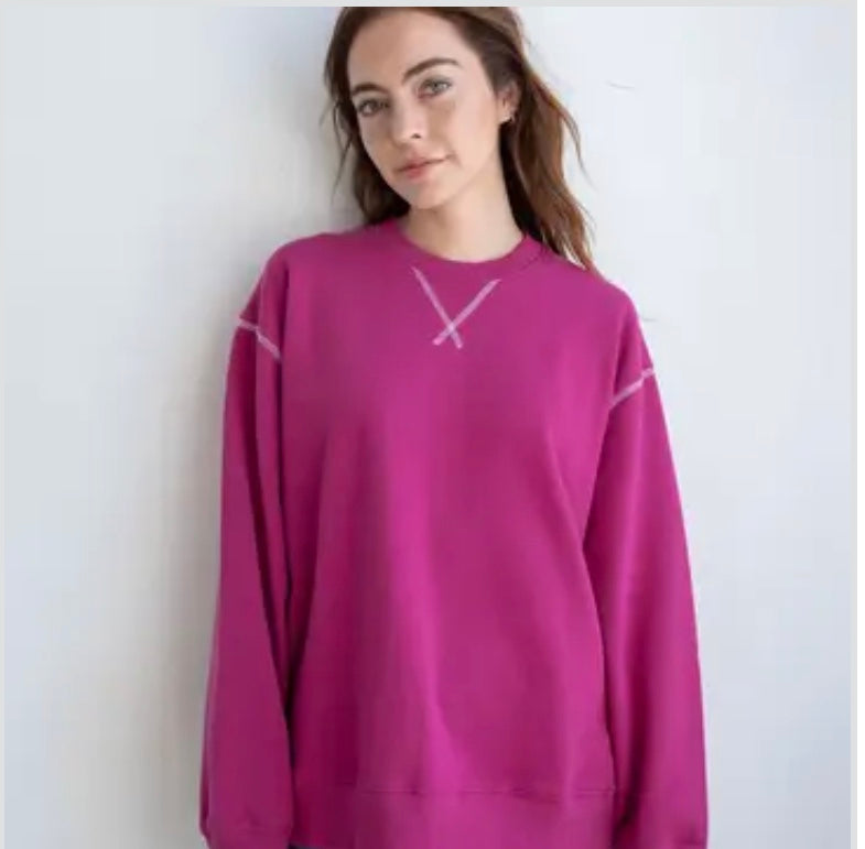 Things Between, Anya Magenta Crewneck