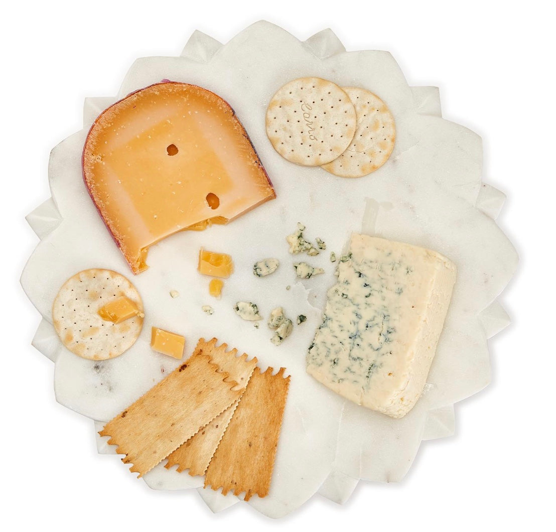 Scallop Marble Pedestal