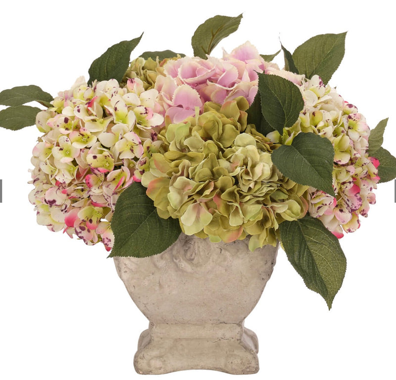 Pink Hydrangea Arrangement