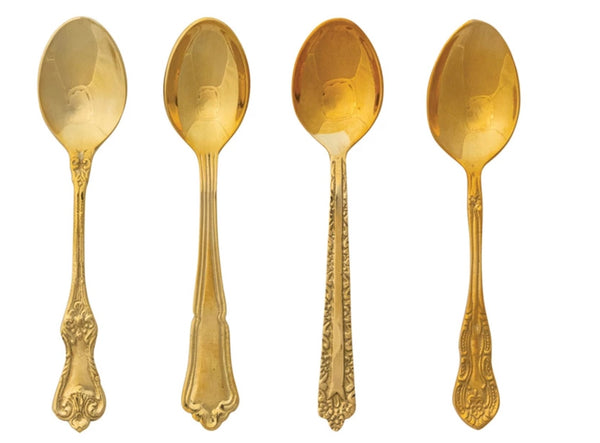 Vintage Gold Spoon