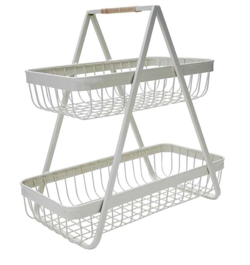 2 Tier Basket Tray