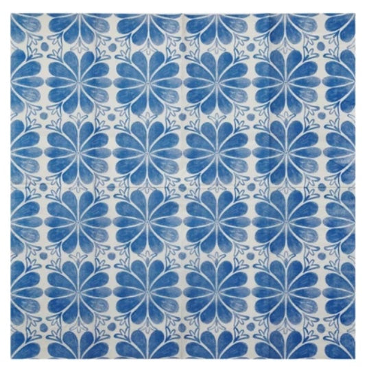 Tile Patterned Dinner Napkins