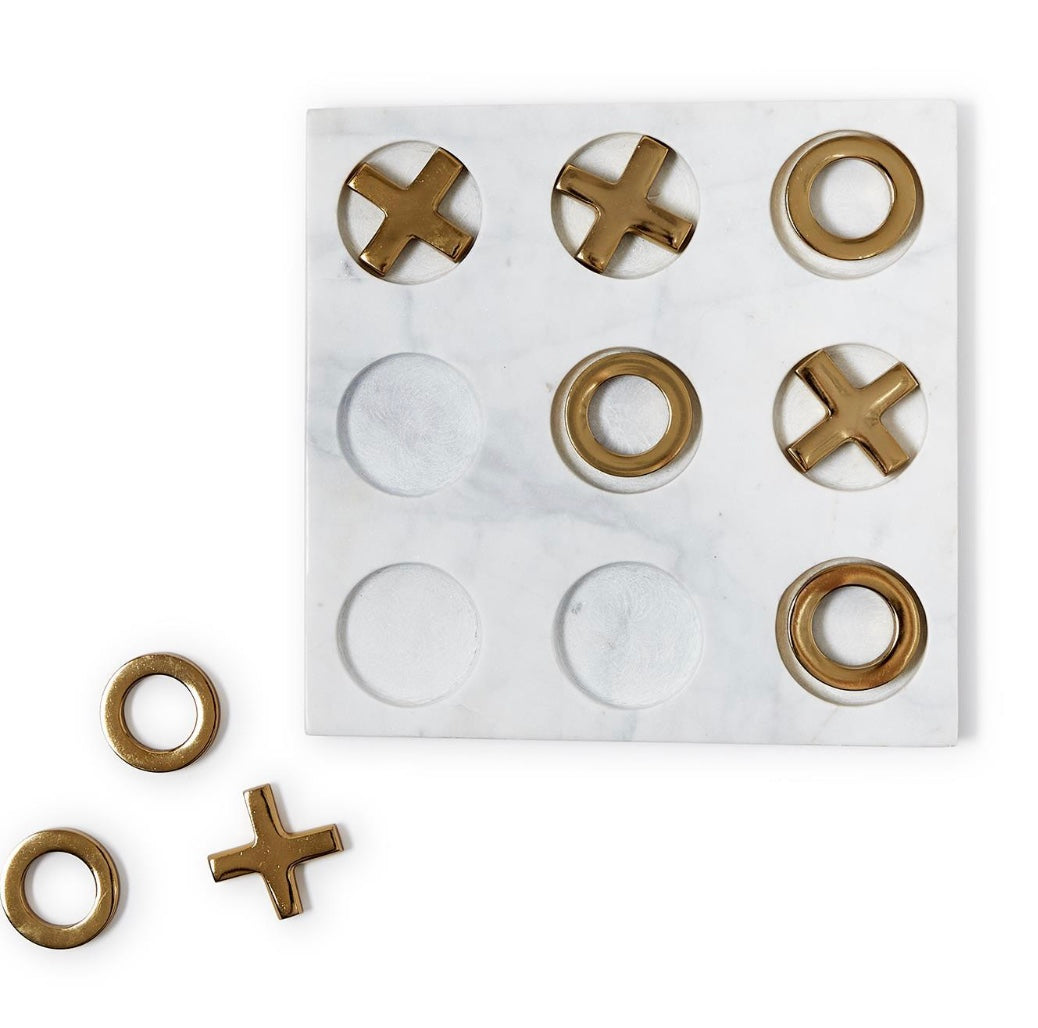 Marble Tic Tac Toe Set