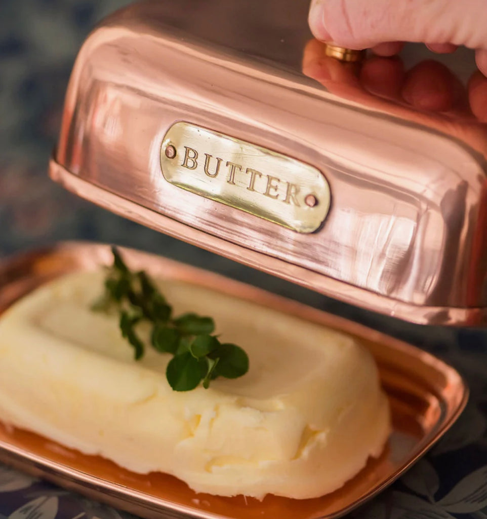 Copper Butter Dish