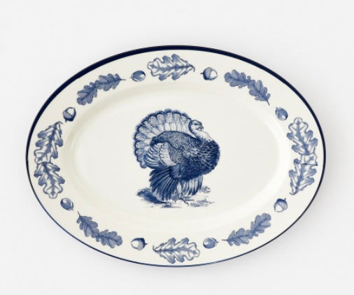 Turkey Enamel Platter