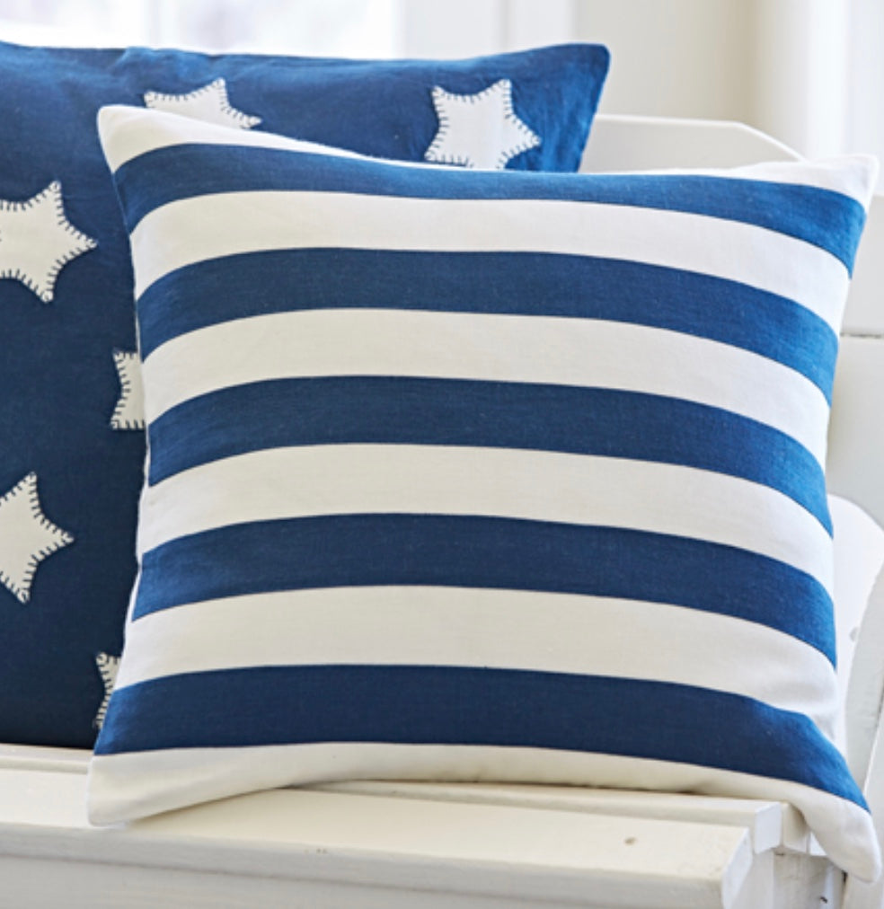 Rugby Indigo & Cream