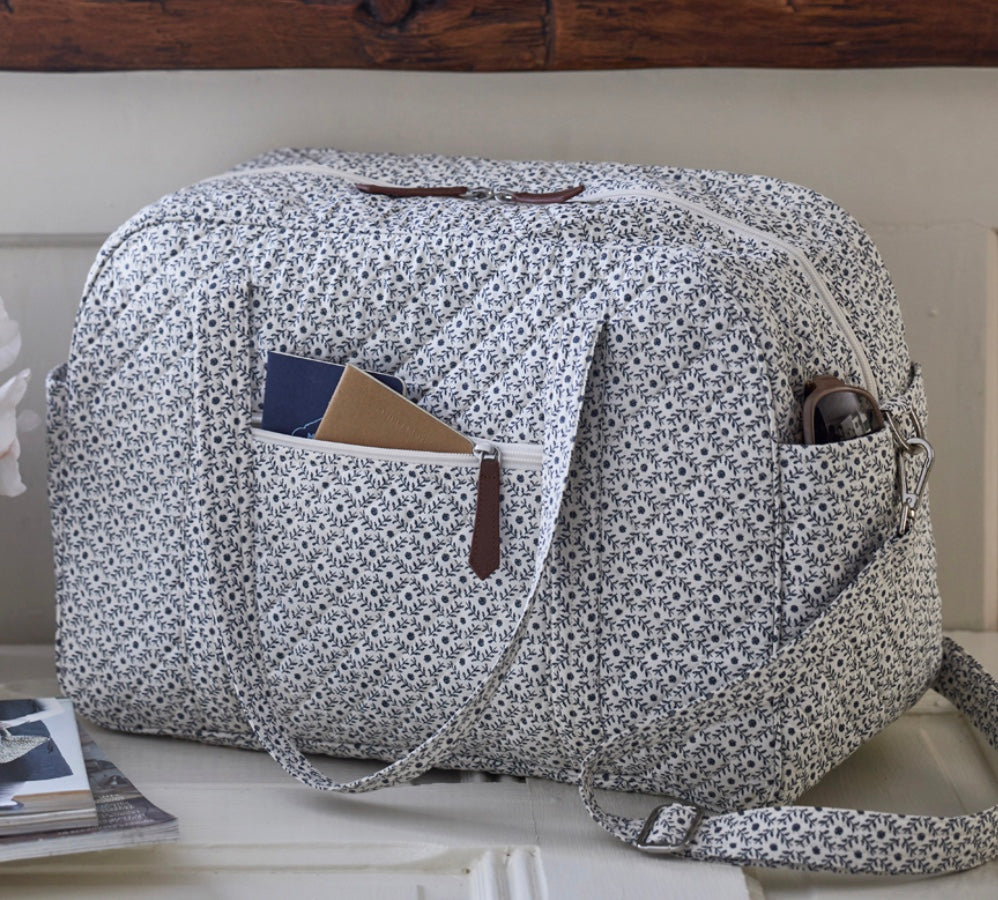 Dotted Vine Overnight Bag
