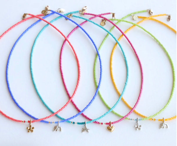 Color Beaded Necklace