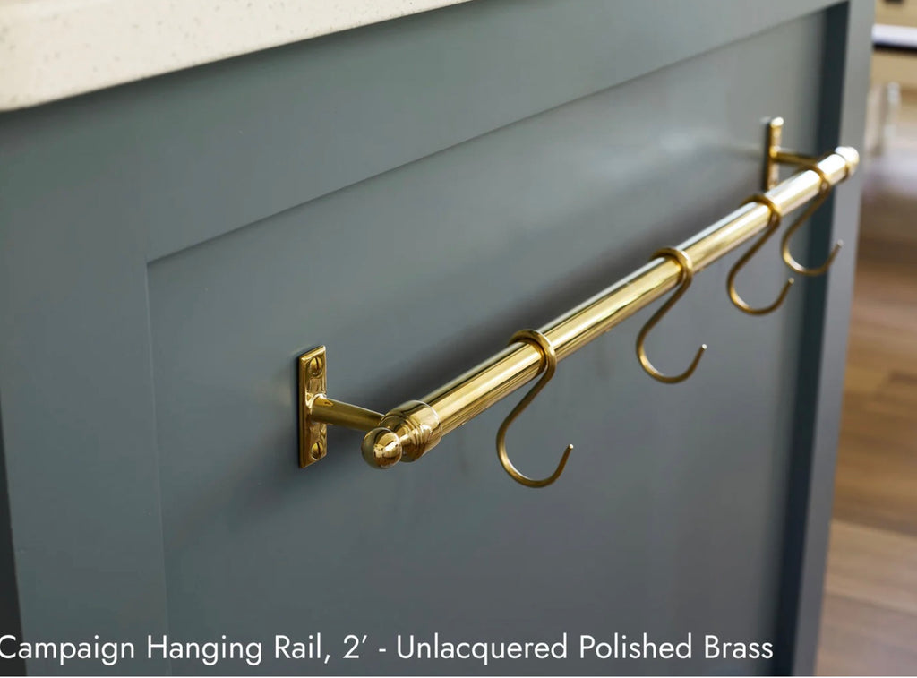 Campaign Hanging Rail, Assorted Lengths