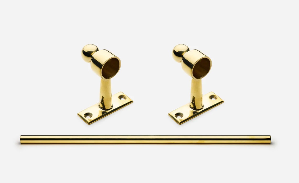 Campaign Towel Bar, Assorted Lengths