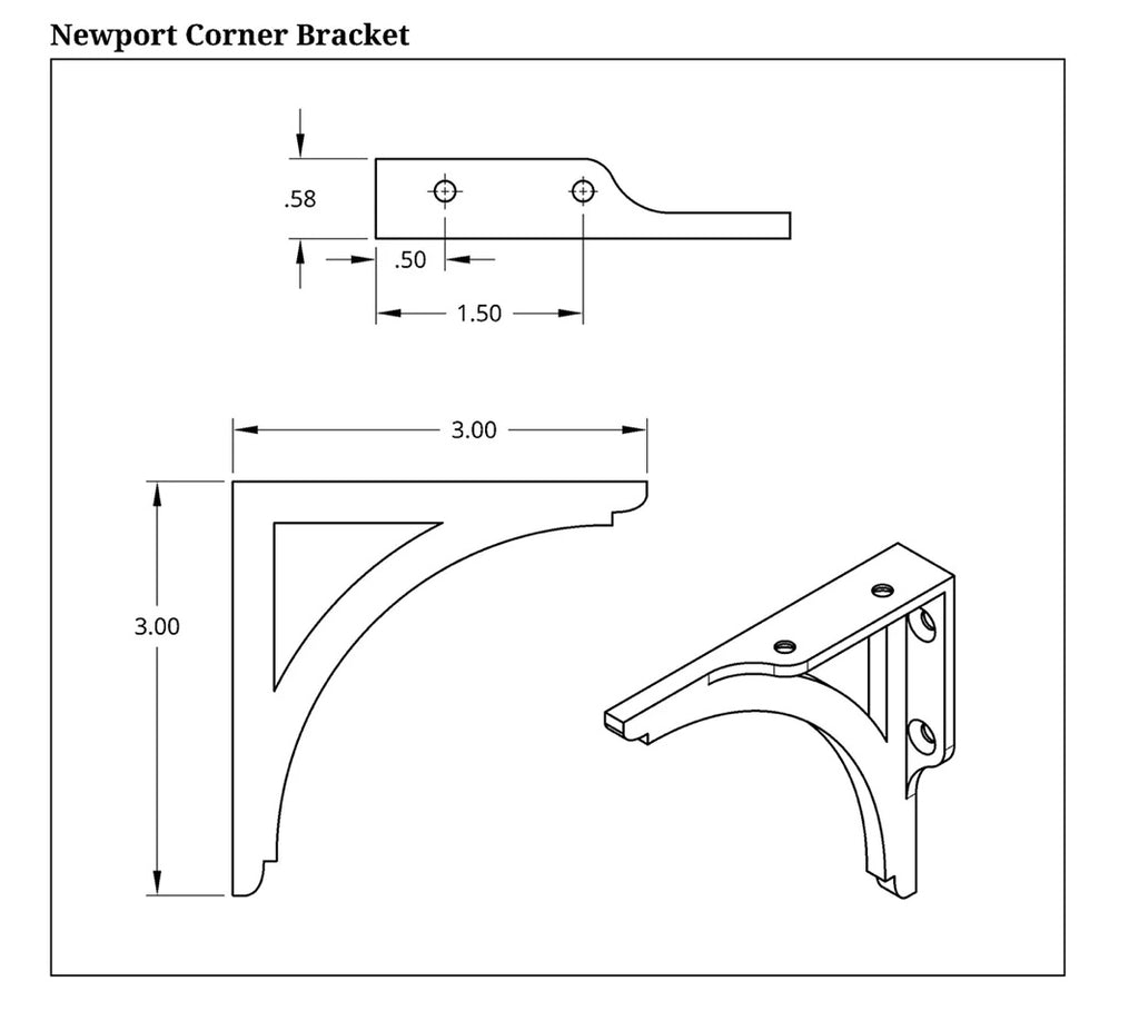 Bookshelf Corner Accent Piece, assorted styles