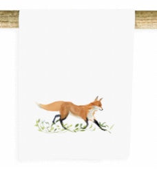 Frances the Fox Dish Towel