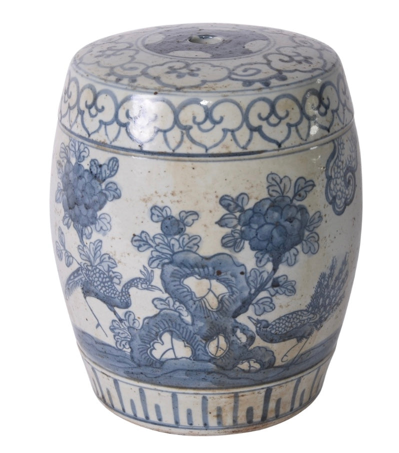 Pheasant Flower Mini Stool