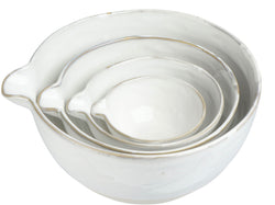 Stoneware Batter Bowl, Asst. sizes