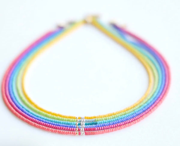 Color Beaded Necklace