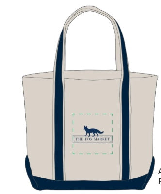 The Fox Market Tote Bag