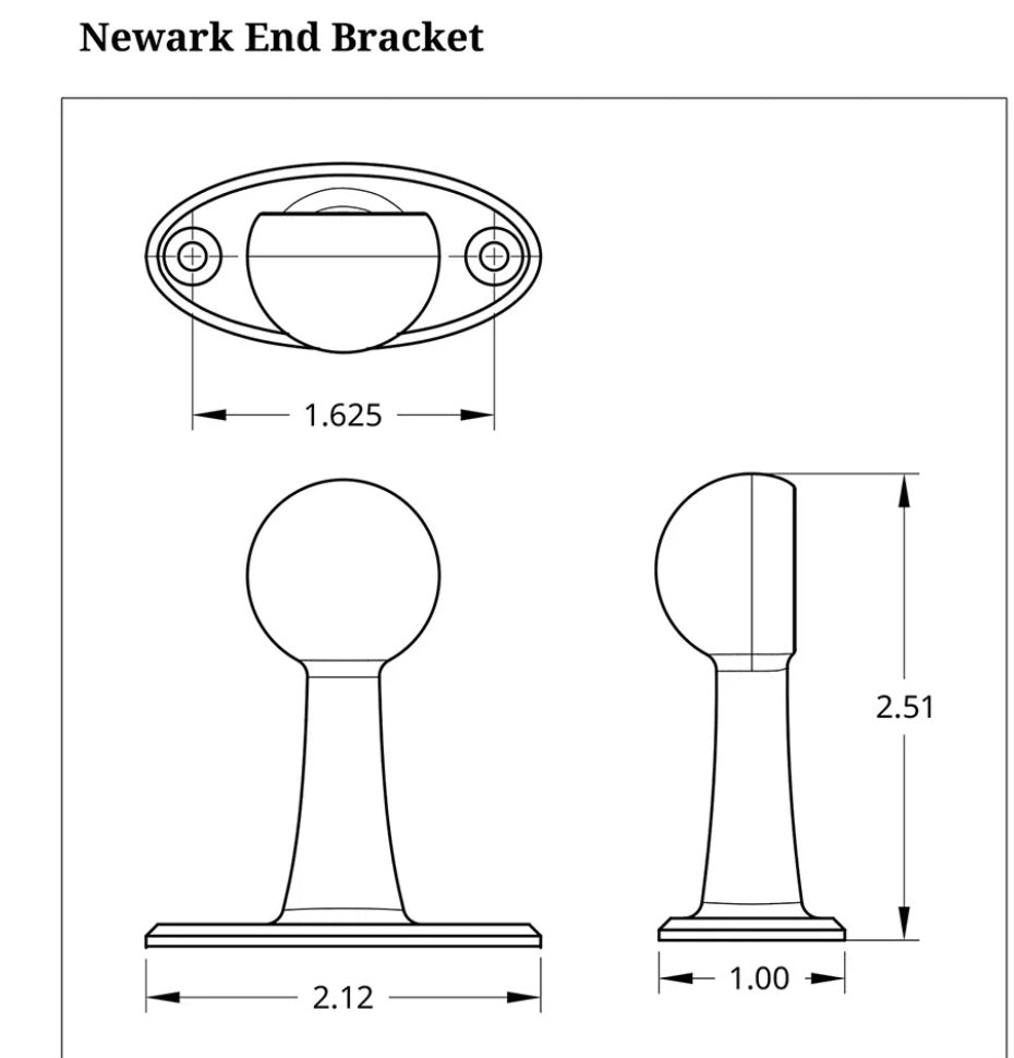 Newark Towel Bar, Assorted Lengths