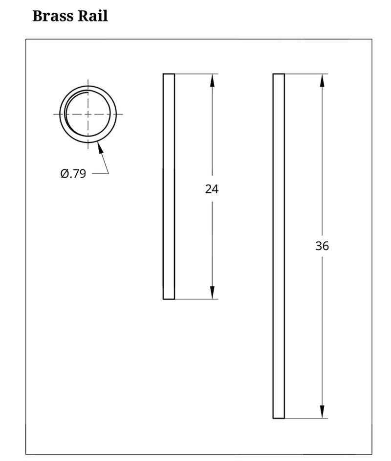 Newark Towel Bar, Assorted Lengths