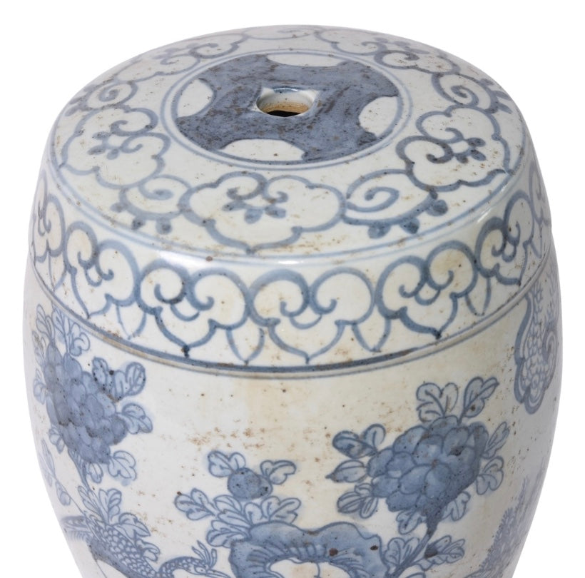 Pheasant Flower Mini Stool