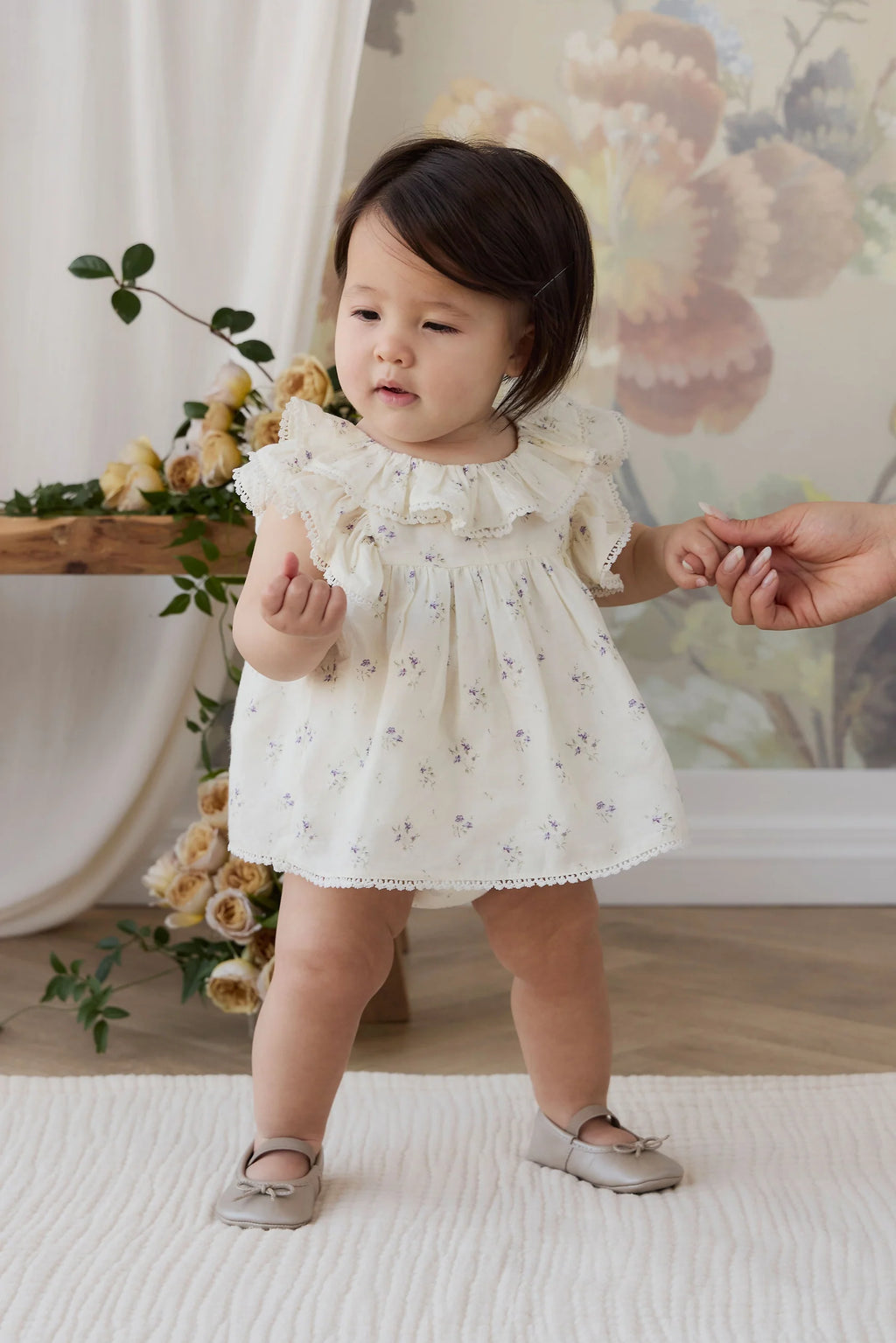 Organic Cotton Frill Bloomer