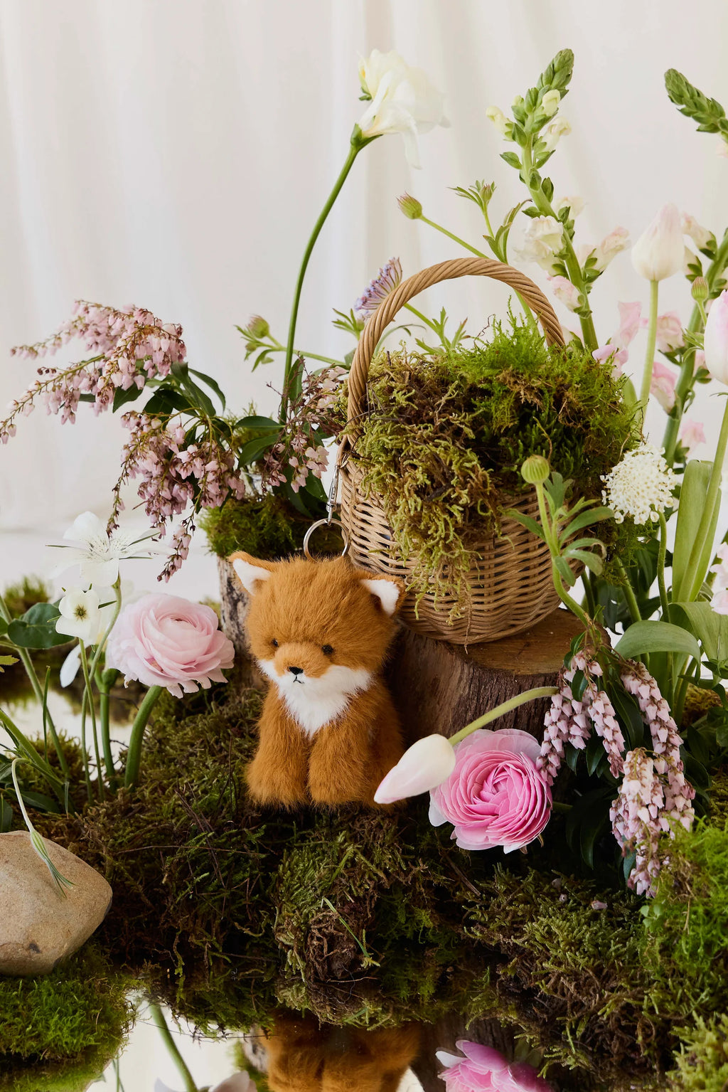 Snuggle Bunnies - Archie Keyring - Natural