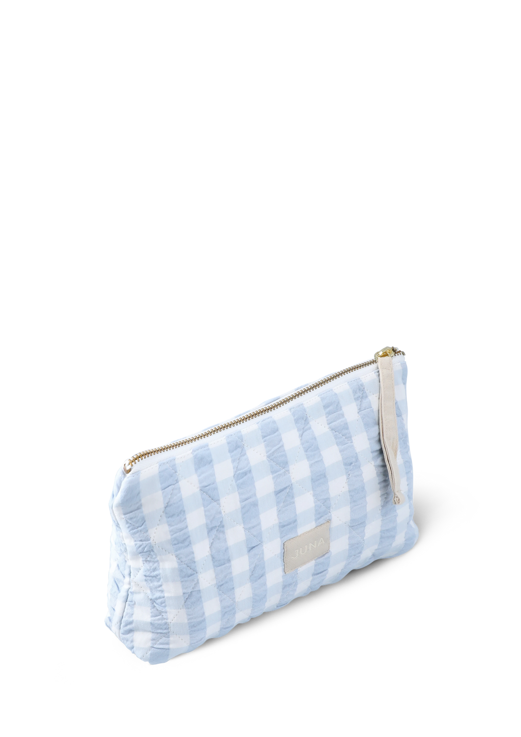 Nola Gingham Makeup Bag
