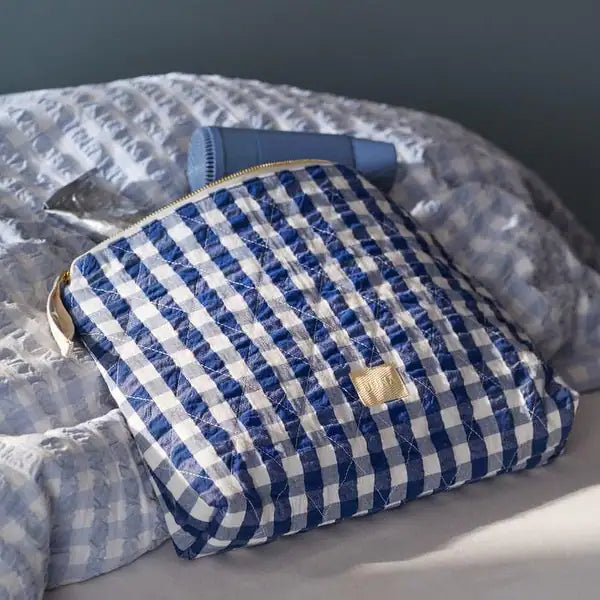 Karla Gingham Toiletry Bag