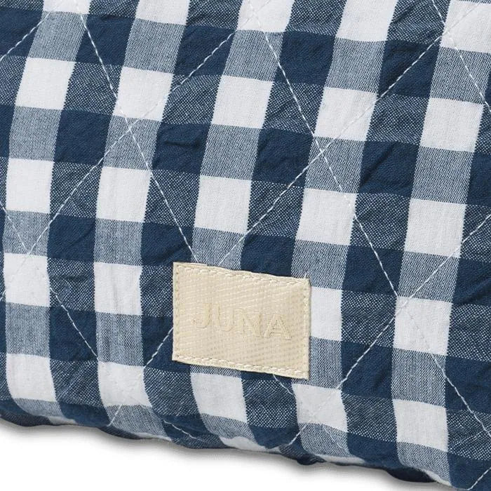 Nola Gingham Makeup Bag