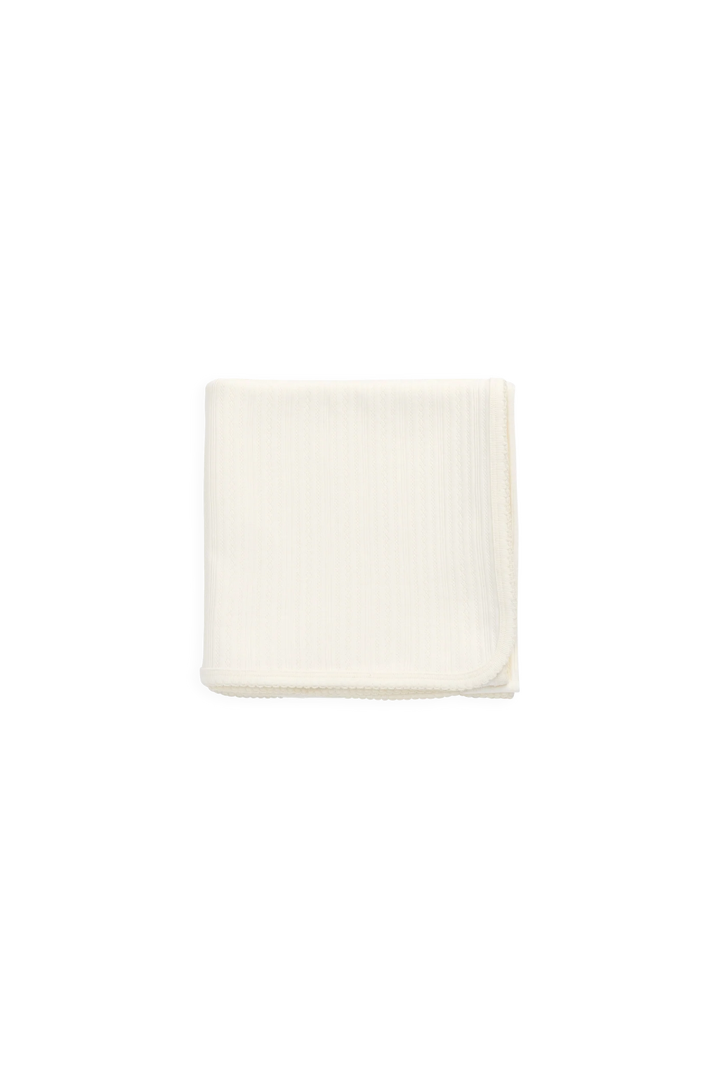 Organic Cotton Pointelle Murphy Wrap Blanket
