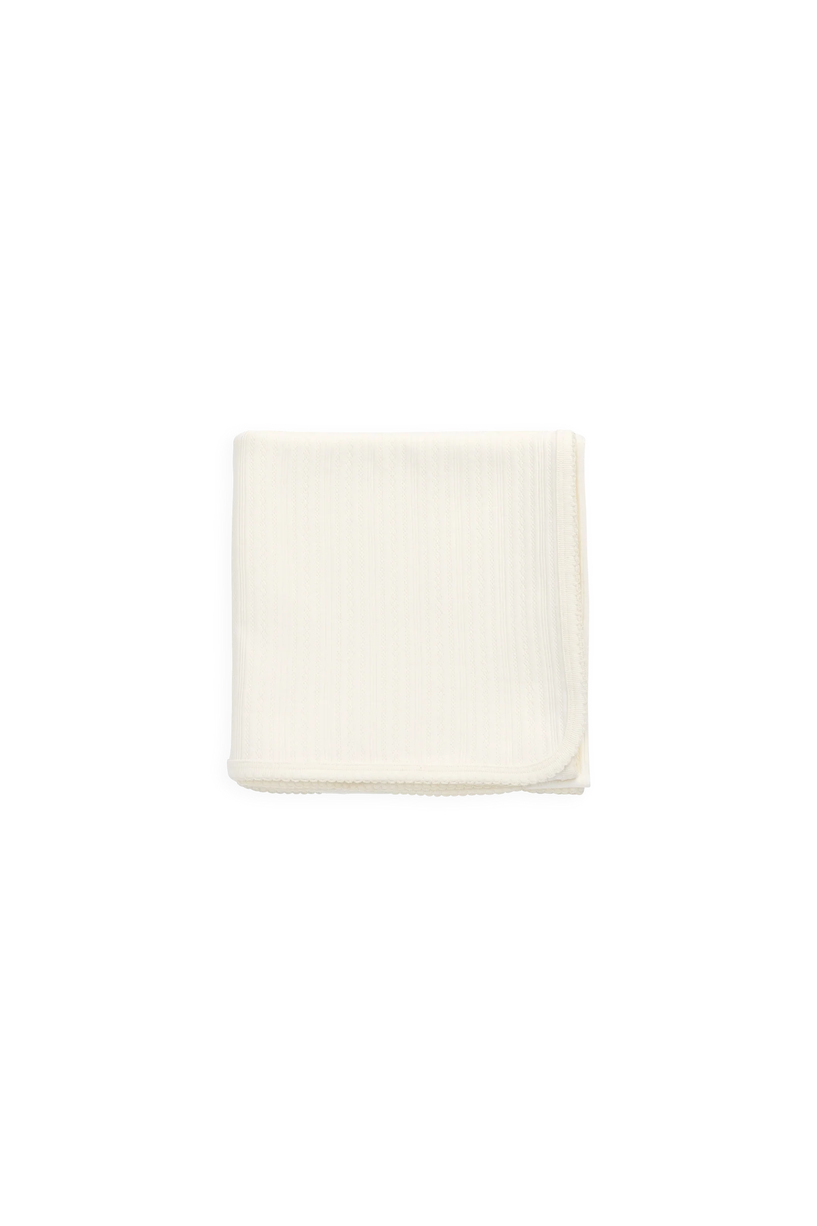 Organic Cotton Pointelle Murphy Wrap Blanket