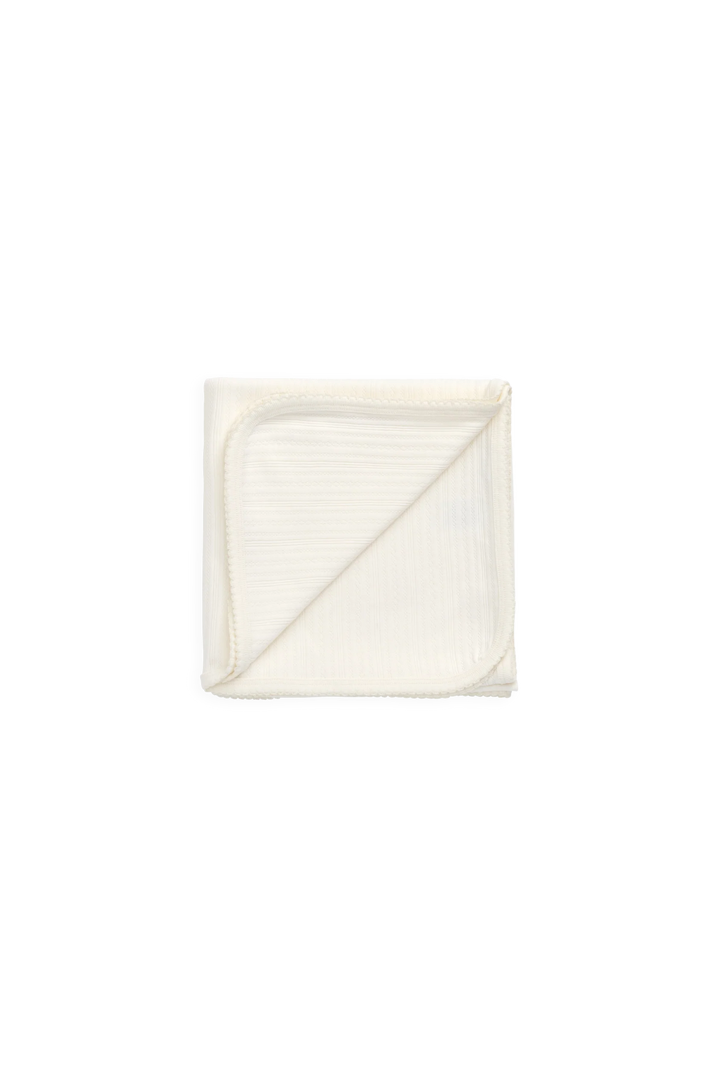 Organic Cotton Pointelle Murphy Wrap Blanket
