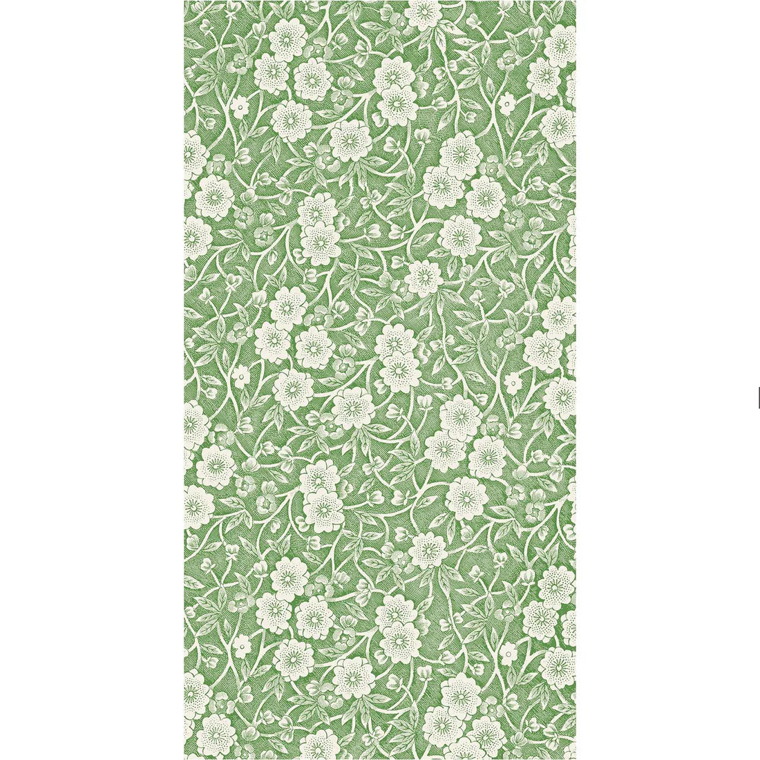 Green Calico Guest Napkins