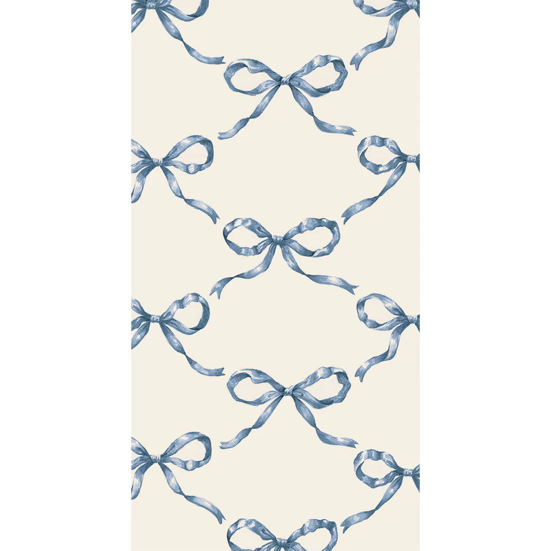 Heirloom Blue Bow Lattice Guest Napkins
