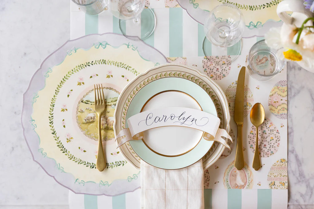 Die-cut Spring Meadow Placemat