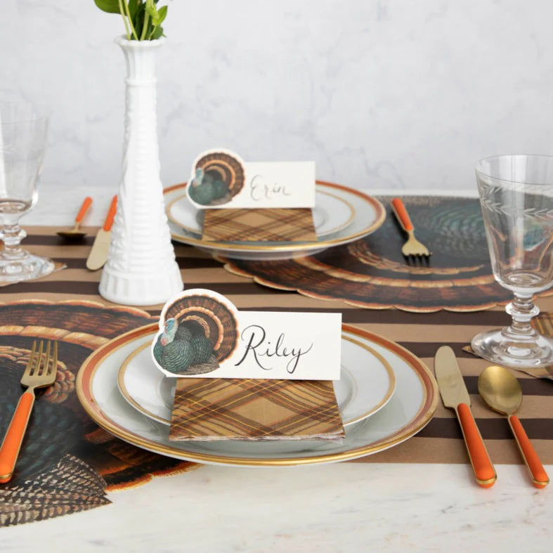 Heritage Turkey Place Cards