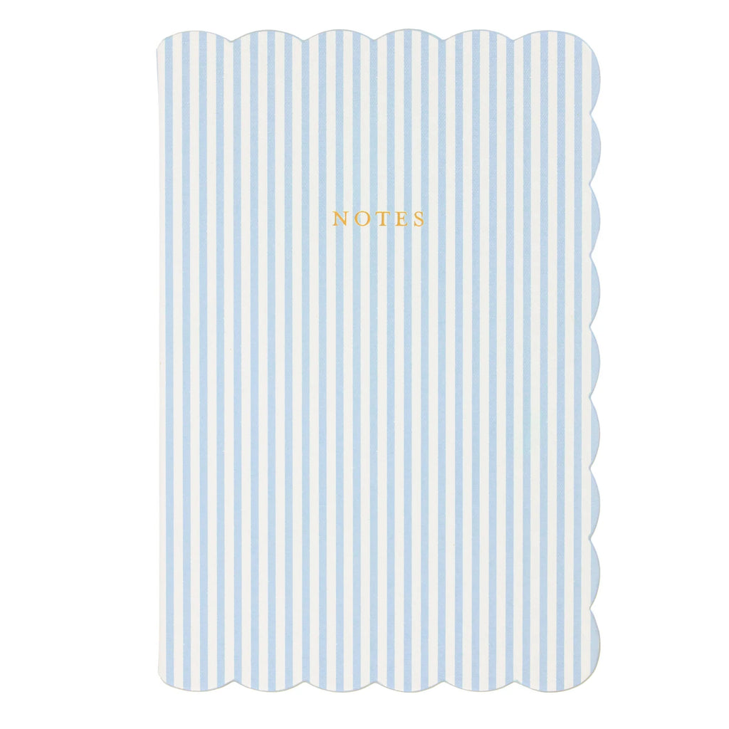 Laura Ashley Heirloom Cottage Scalloped Striped Journal