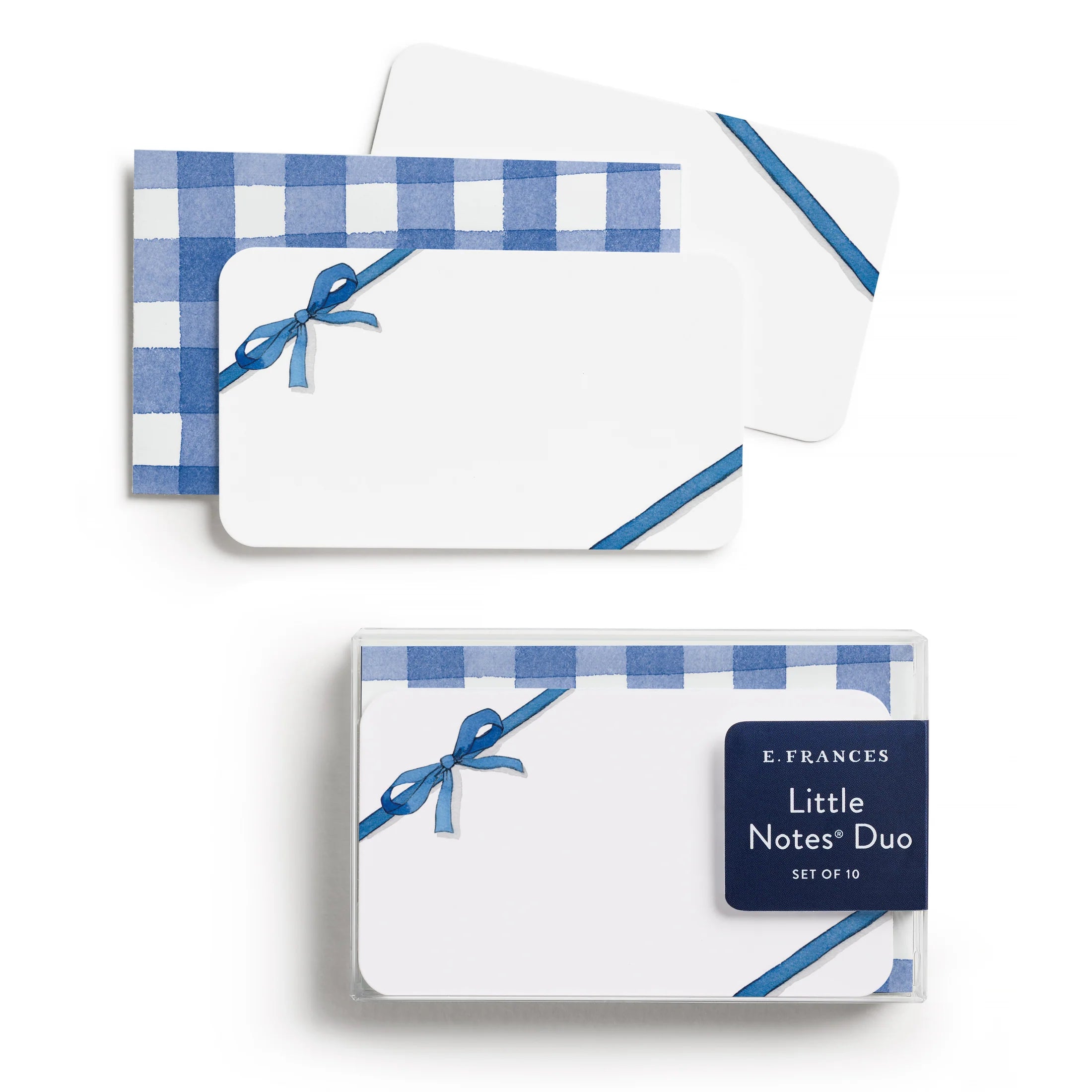 Blue Bow Little Notes Duo Set