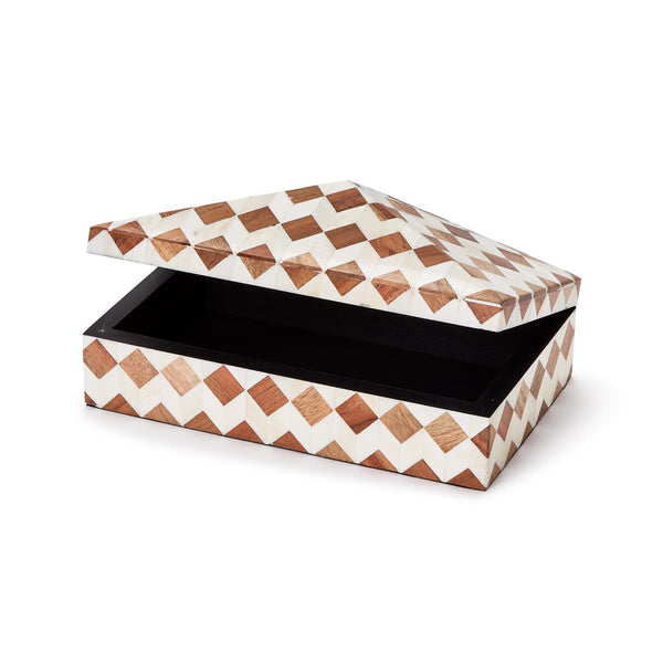 Pyramid Mosaic Covered Box
