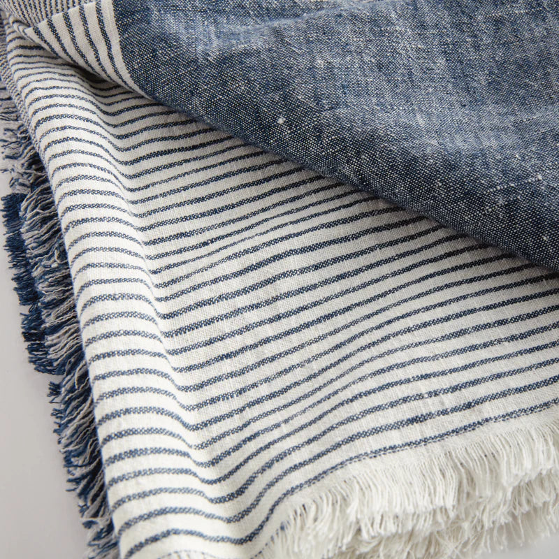 Leon European Linen Throw