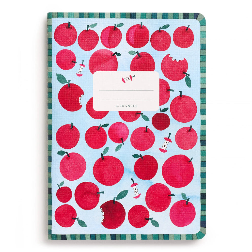 Apple a Day Set of Two Stitched Notebooks