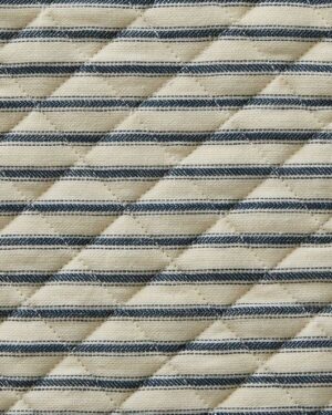 Bergen Indigo Stripe Cosmetic Bag