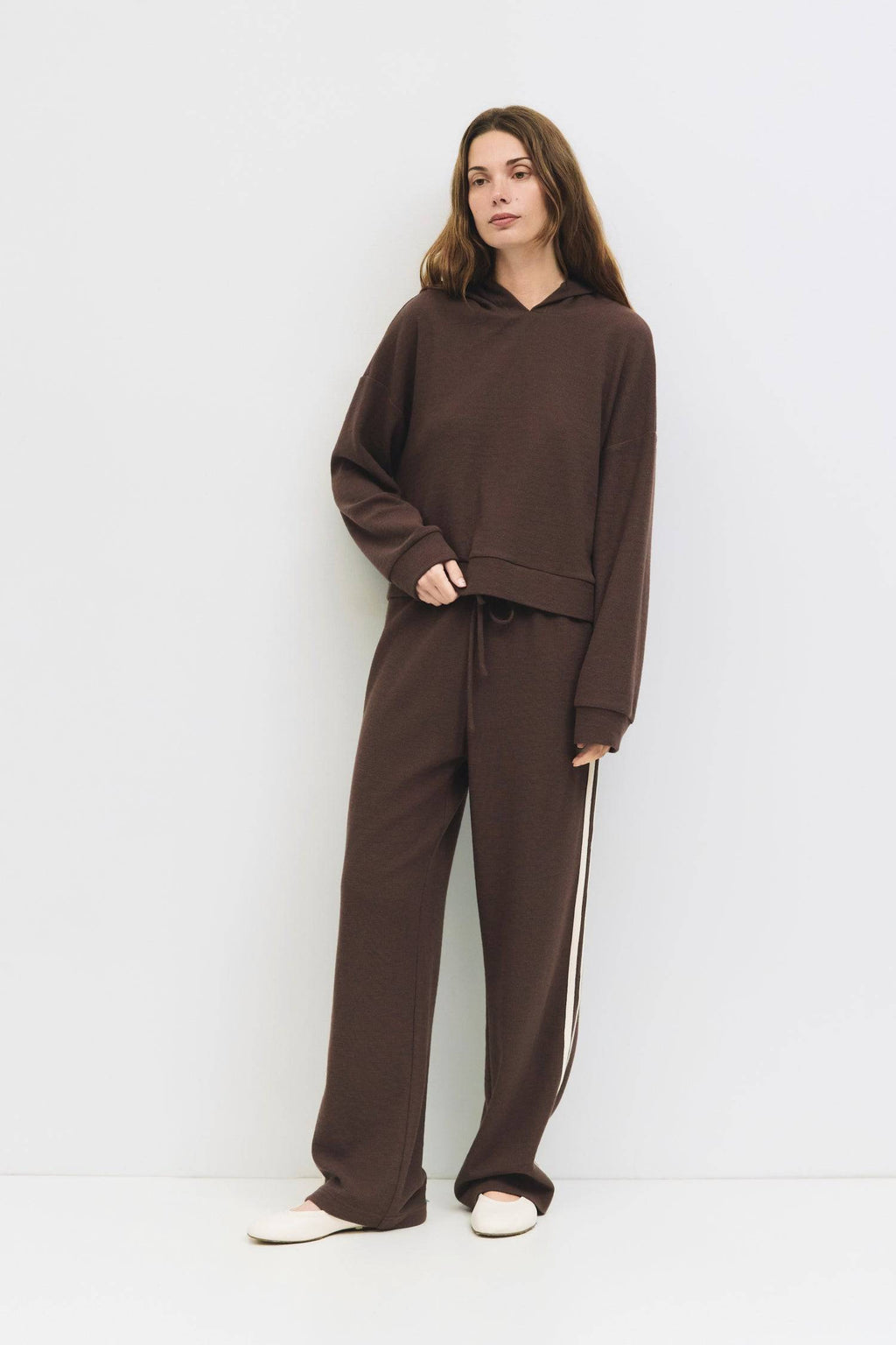 The Enzo Pants in Brown