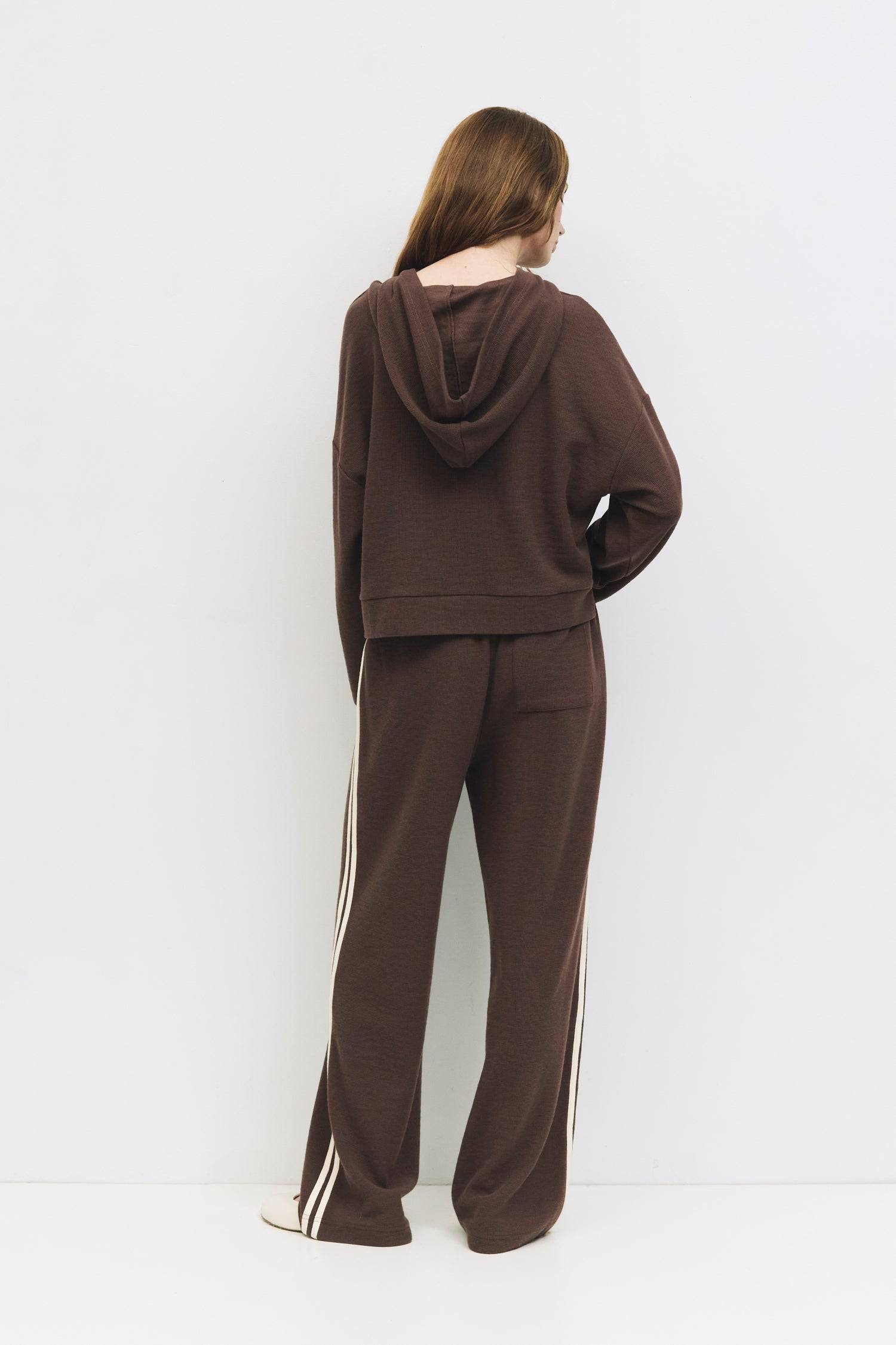 The Enzo Pants in Brown