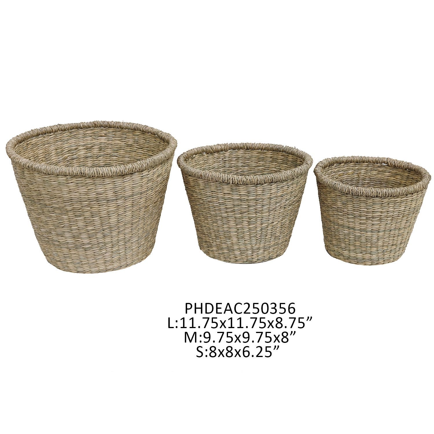 Woven Pot Cover Basket