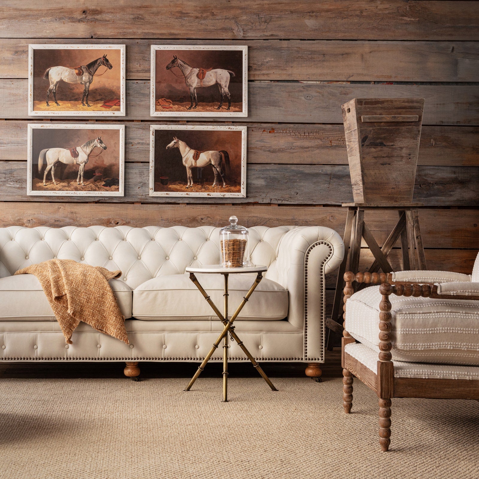 Marble Top Lounge Table