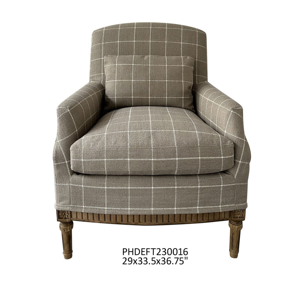 Window Pane Arm Chair